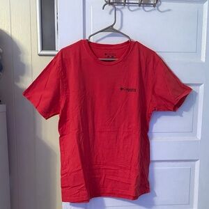 Columbia Men’s Vibrant Red Short Sleeve Tee